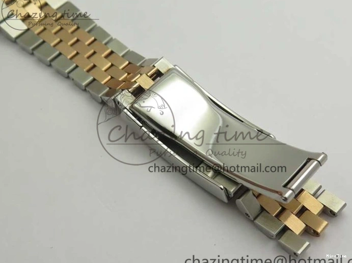 MiroTime 0309 DateJust 36mm 904 SS RG Wrapped 116231 GMF Gray Dial on SS RG Wrapped Jubilee Bracelet A Durable 3276